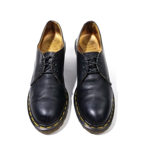 RARE Dr. Martens 1461 Witch Greasy Leather 3-Eye Heeled Oxford Shoes - Picture 8 of 11